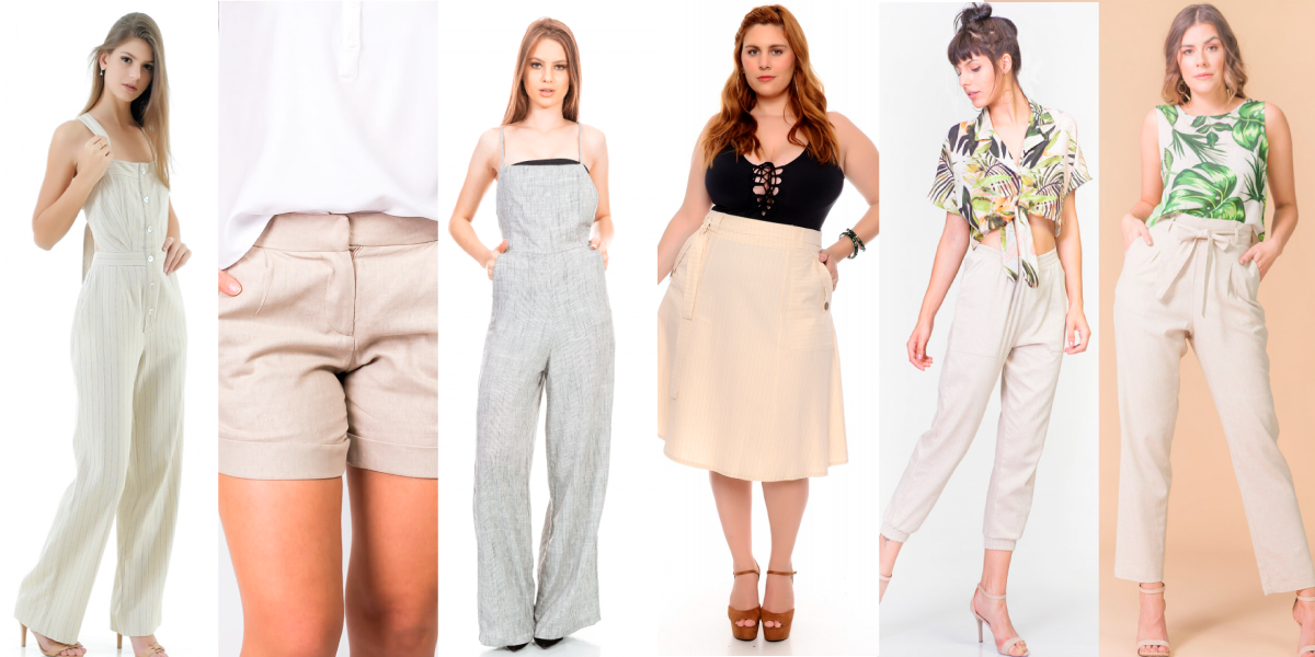 Como usar linho no verão